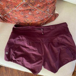 Lululemon Running Shorts (Size 4)